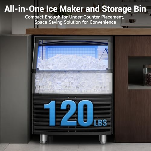 Commercial Clear Ice Machine with Large Storage — photo 5