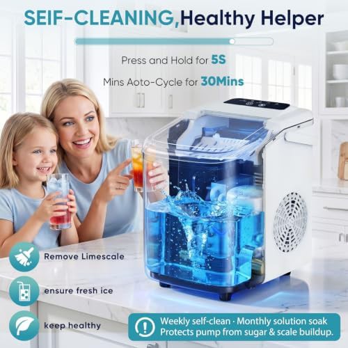 Portable Handle Compact Ice Maker — photo 4