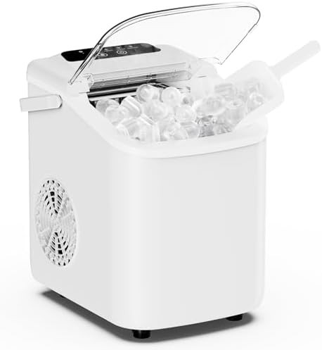 Compact RV and Camping Ice Machine