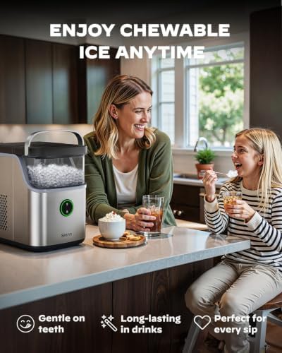 Portable nugget ice maker with scoop — photo 5