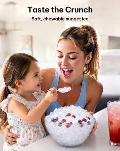 Nugget ice maker with carry handle — photo 3