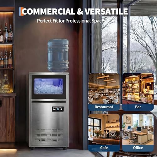 Commercial clear ice maker 120 lbs daily — photo 4