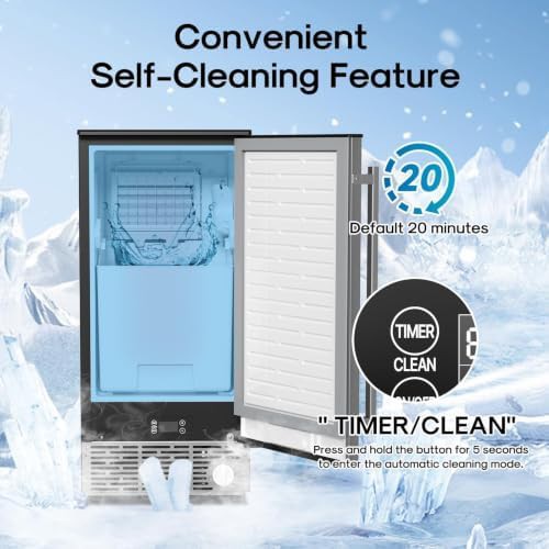 Undercounter Bar Ice Maker with Filter — photo 5