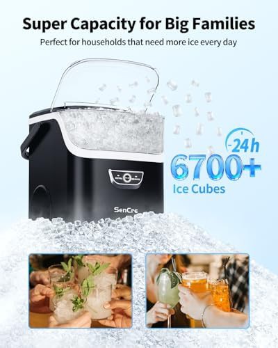 Nugget Ice Maker with Handle — photo 3