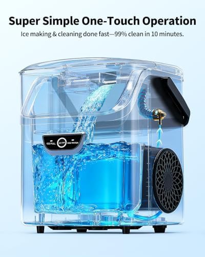 Nugget Ice Maker with Handle — photo 4