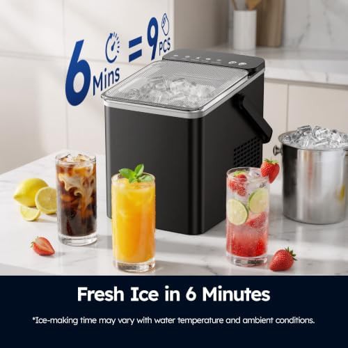 Portable Self Cleaning Bullet Ice Maker — photo 5